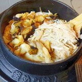 おこげが旨い☆　「サザエの海鮮五目釜飯」